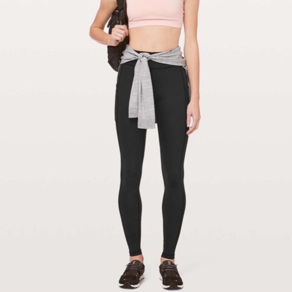 lululemon athletica Black High-Rise Leggings
